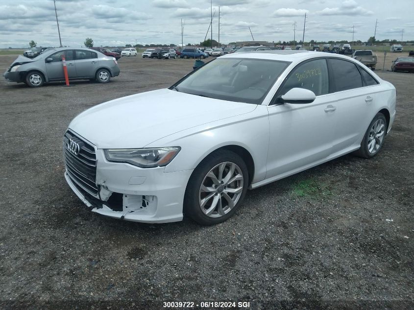 2016 Audi A6 Premium VIN: WAUFFAFC0GN082564 Lot: 30039722