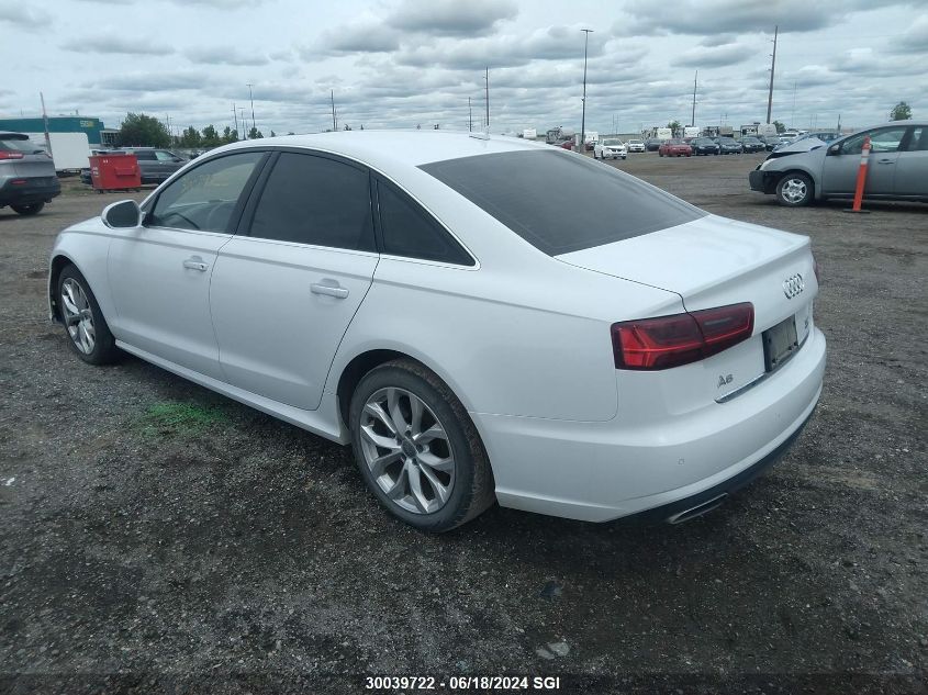 2016 Audi A6 Premium VIN: WAUFFAFC0GN082564 Lot: 30039722