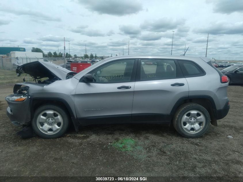 2018 Jeep Cherokee Sport VIN: 1C4PJLAB5JD595077 Lot: 30039723