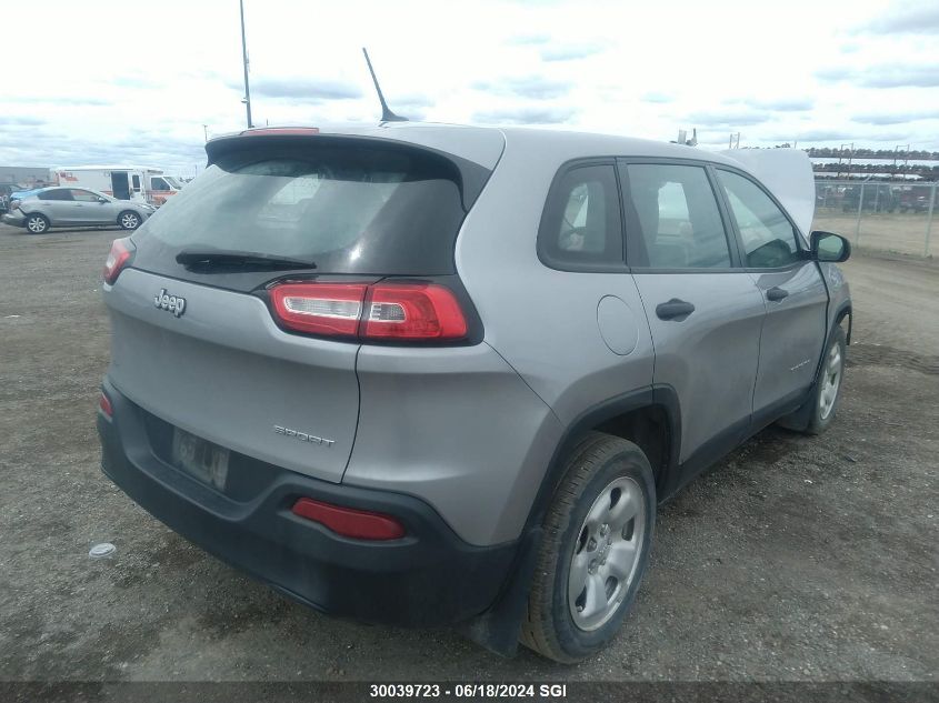 2018 Jeep Cherokee Sport VIN: 1C4PJLAB5JD595077 Lot: 30039723