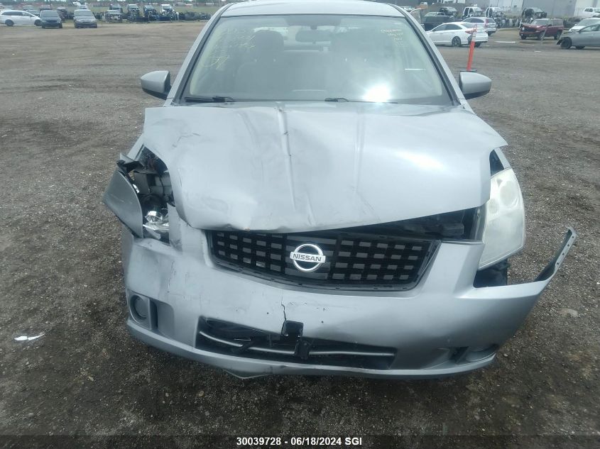 2009 Nissan Sentra 2.0/2.0S/2.0Sl VIN: 3N1AB61E59L650621 Lot: 30039728