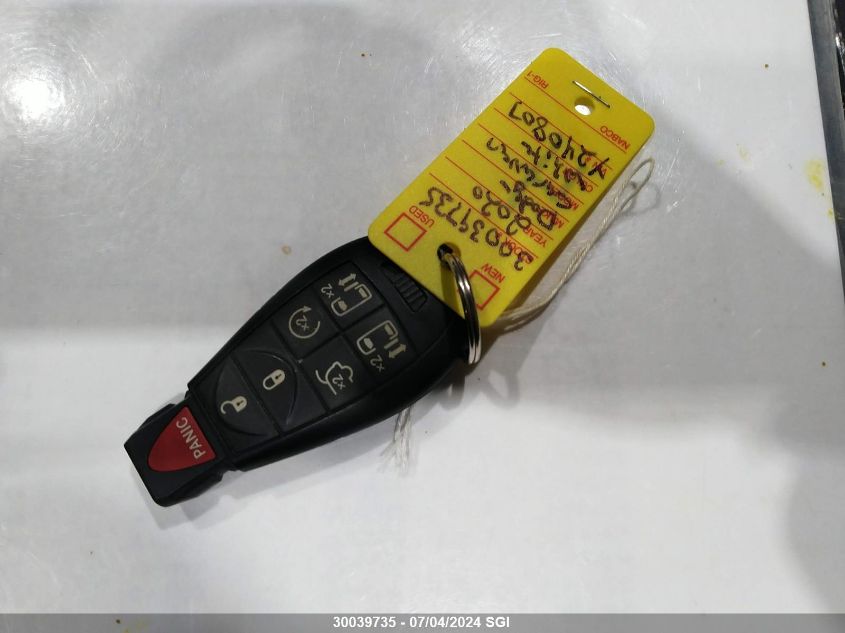 2020 Dodge Grand Caravan Gt VIN: 2C4RDGEG6LR260200 Lot: 30039735