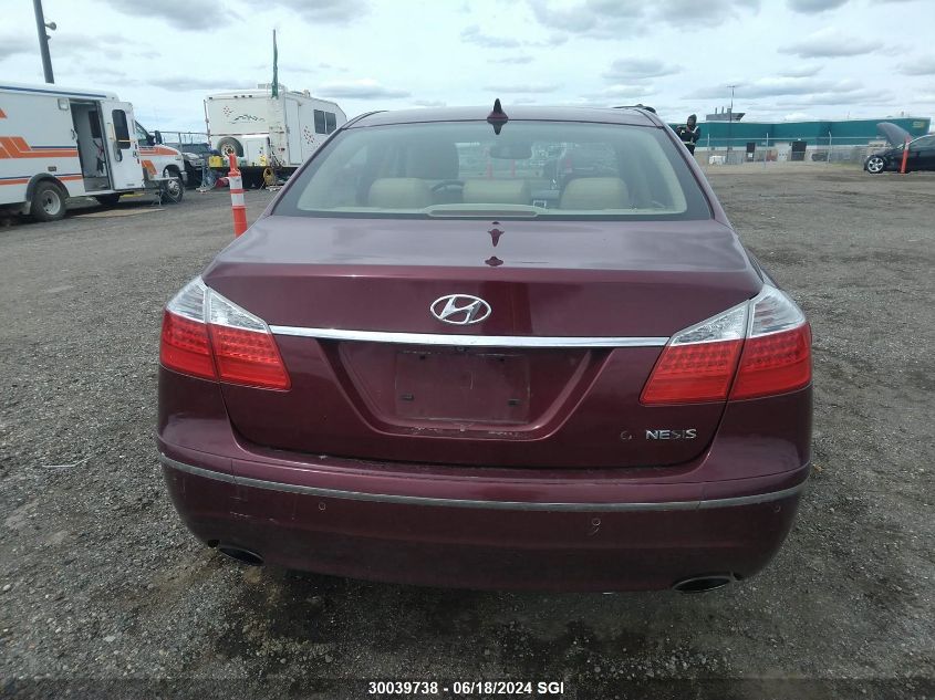 2011 Hyundai Genesis 3.8L VIN: KMHGC4DE0BU114266 Lot: 30039738