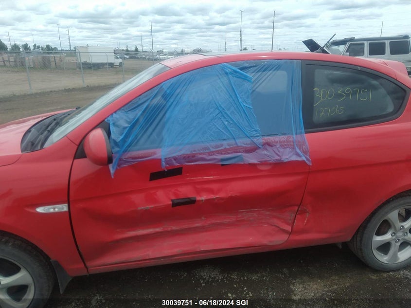 2007 Hyundai Accent Gs VIN: KMHCN35C27U039819 Lot: 30039751