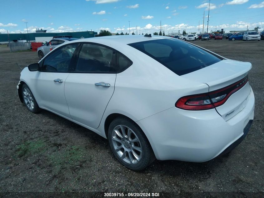 2015 Dodge Dart Limited VIN: 1C3CDFCBXFD111288 Lot: 30039755