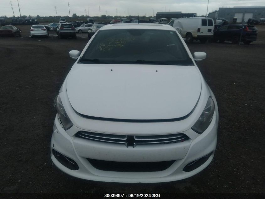 2013 Dodge Dart Limited/R/T VIN: 1C3CDFCH7DD290813 Lot: 30039807
