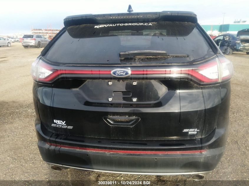 2018 Ford Edge Sel VIN: 2FMPK4J85JBB00384 Lot: 30039811