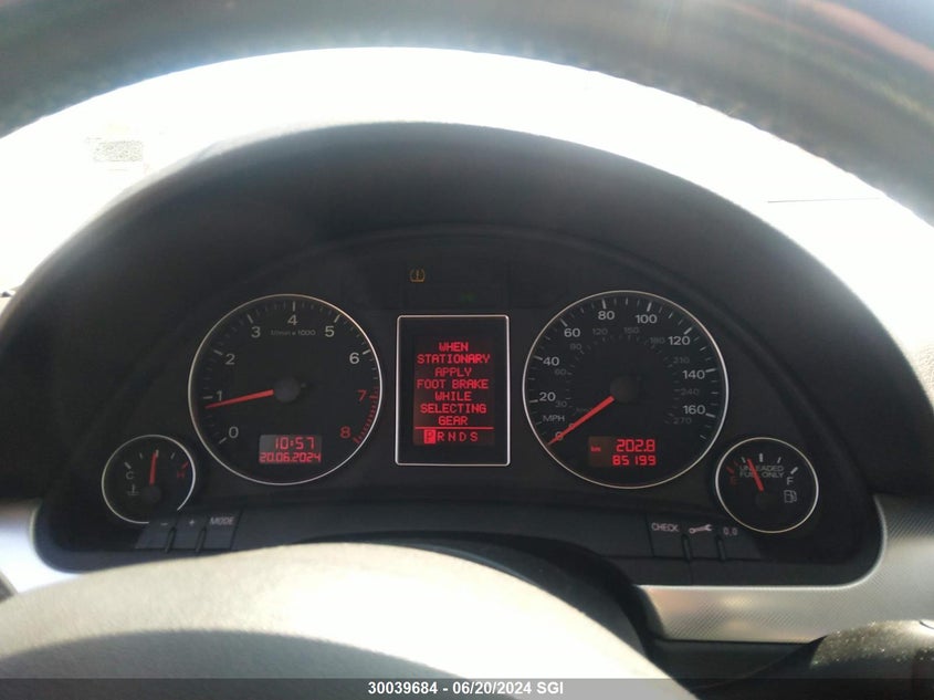 2008 Audi A4 2.0T VIN: WAUAF78E78A053776 Lot: 30039684