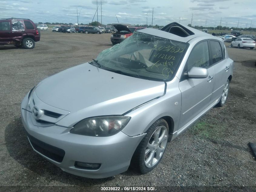 2008 Mazda 3 Hatchback VIN: JM1BK343481126912 Lot: 30039822