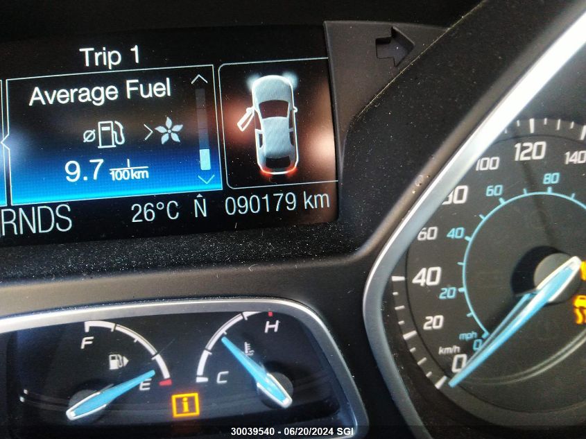 2012 Ford Focus Sel VIN: 1FAHP3M2XCL192662 Lot: 30039540