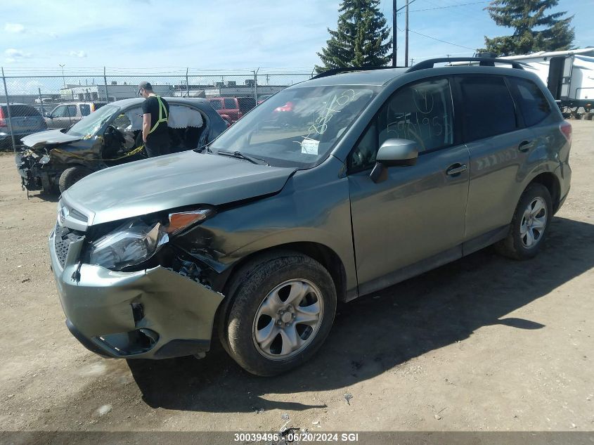 2014 Subaru Forester 2.5I VIN: JF2SJCAC8EH483702 Lot: 30039496