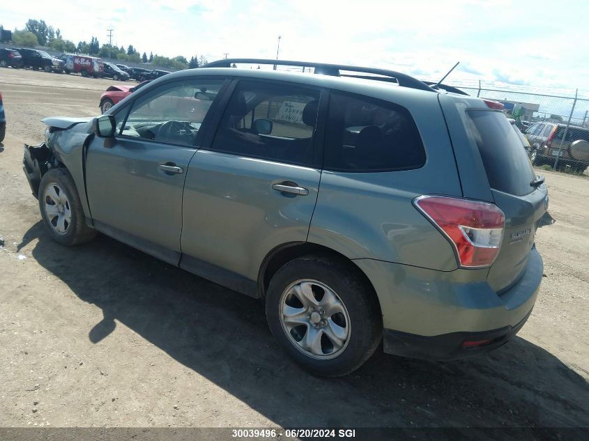 2014 Subaru Forester 2.5I VIN: JF2SJCAC8EH483702 Lot: 30039496