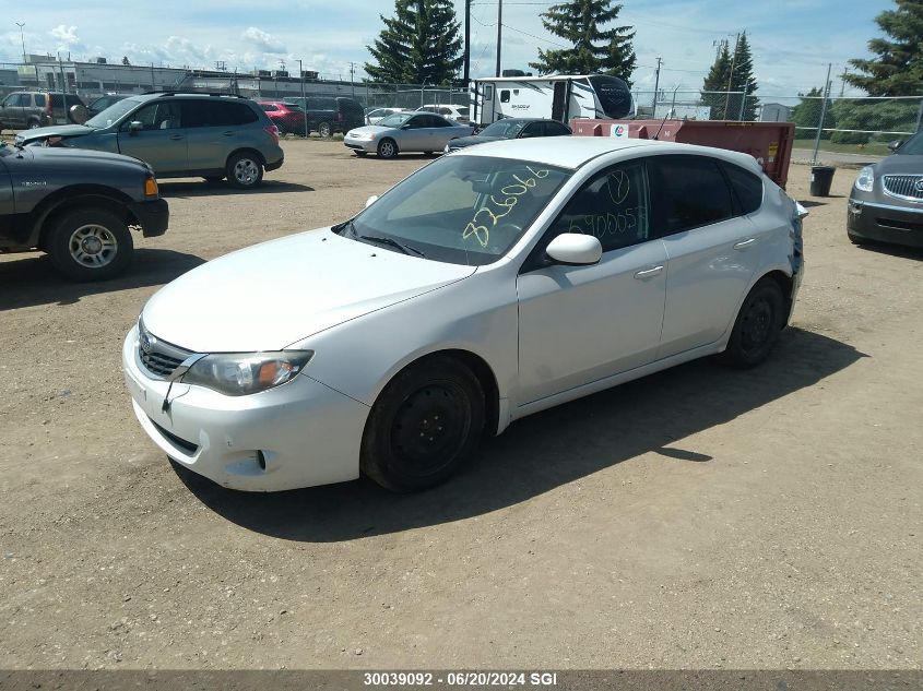 2009 Subaru Impreza 2.5I VIN: JF1GH61639H826066 Lot: 30039092