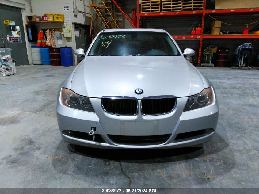 2006 BMW 325 I VIN: WBAVB13556PT09554 Lot: 30038972