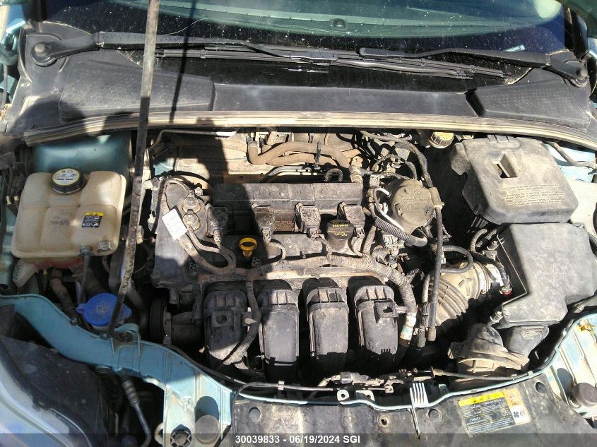 2012 Ford Focus Sel VIN: 1FAHP3M24CL296161 Lot: 30039833