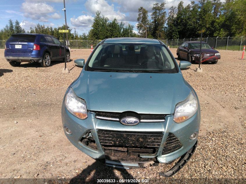 2012 Ford Focus Sel VIN: 1FAHP3M24CL296161 Lot: 30039833