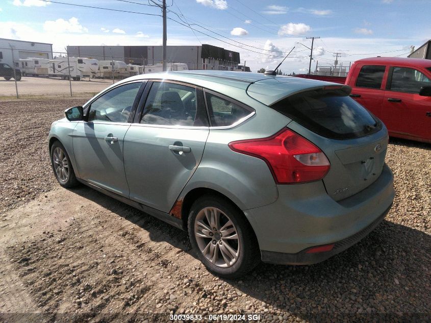 2012 Ford Focus Sel VIN: 1FAHP3M24CL296161 Lot: 30039833