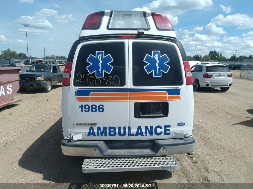 2017 Chevrolet Express G3500 VIN: 1GBZGHCG7H1290080 Lot: 30039791