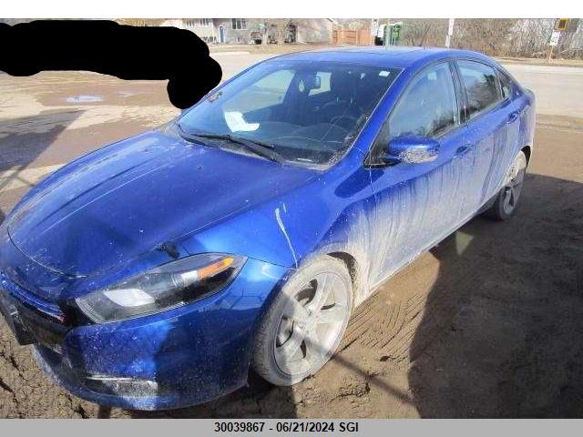 2013 Dodge Dart Limited/R/T VIN: 1C3CDFCB8DD327590 Lot: 30039867