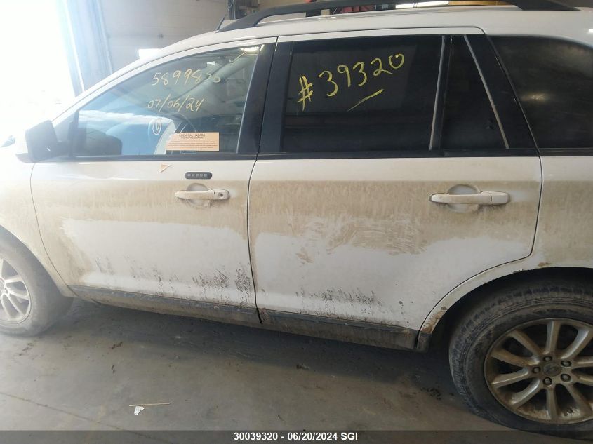 2010 Ford Edge Sel VIN: 2FMDK4JC1ABA82442 Lot: 30039320