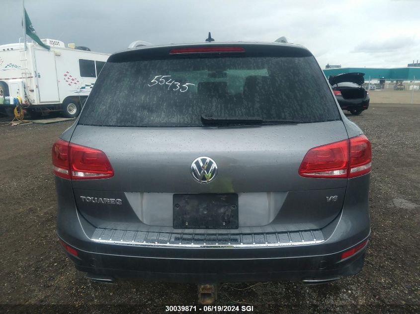 2014 Volkswagen Touareg V6 VIN: WVGDF9BP8ED011483 Lot: 30039871