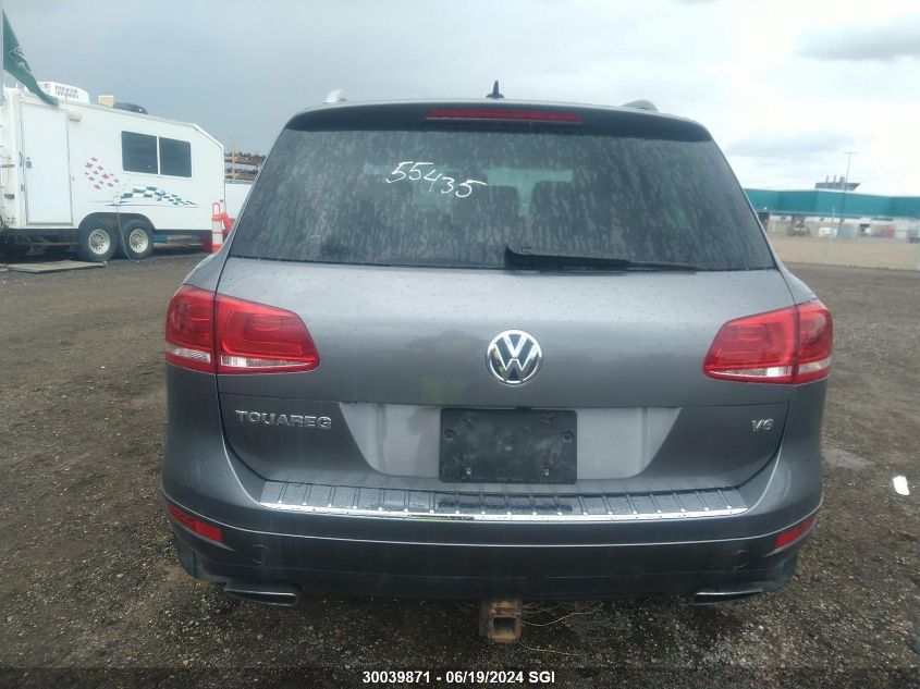 2014 Volkswagen Touareg V6 VIN: WVGDF9BP8ED011483 Lot: 30039871