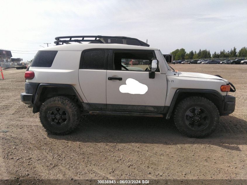 2008 Toyota Fj Cruiser VIN: JTEBU11FX8K031127 Lot: 30038945