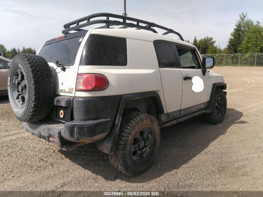 2008 Toyota Fj Cruiser VIN: JTEBU11FX8K031127 Lot: 30038945