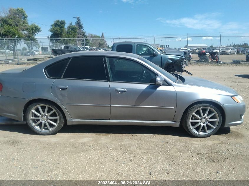 2008 Subaru Legacy 2.5 Gt Spec B VIN: 4S3BL696083203930 Lot: 30038404