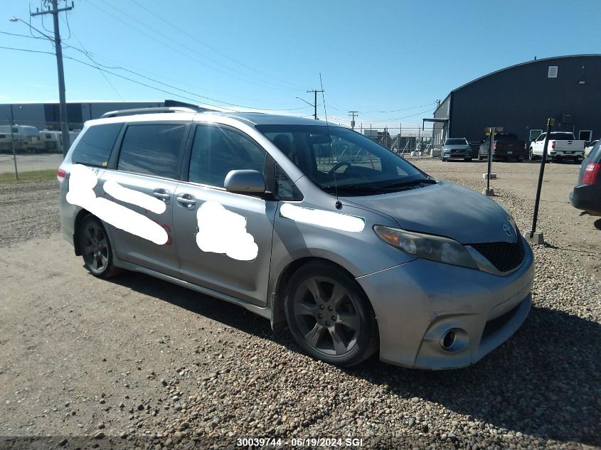 2011 Toyota Sienna Sport VIN: 5TDXK3DC5BS070429 Lot: 30039744