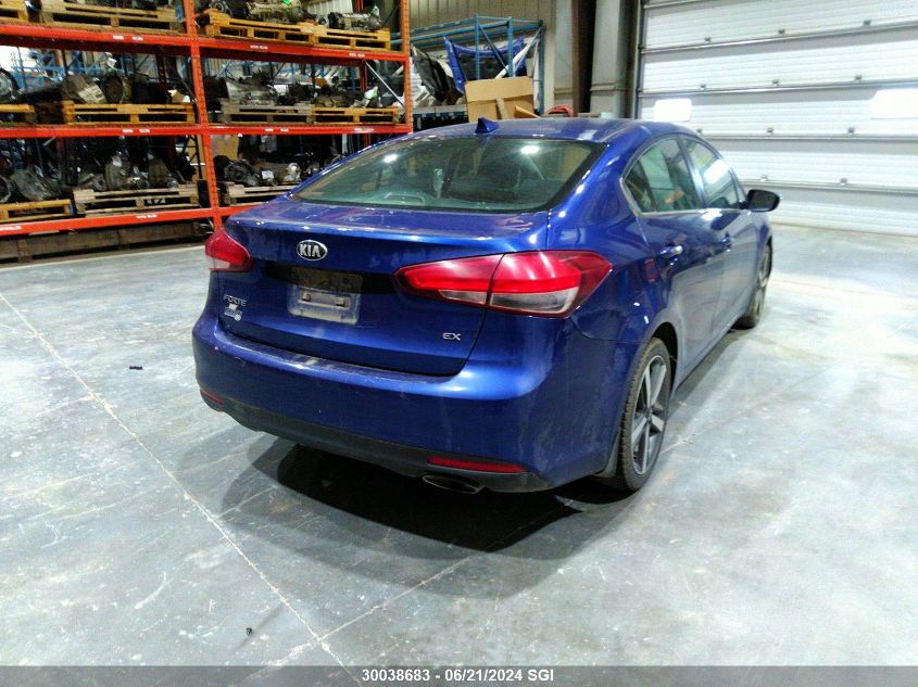 2018 Kia Forte Ex VIN: 3KPFL4A85JE222927 Lot: 30038683