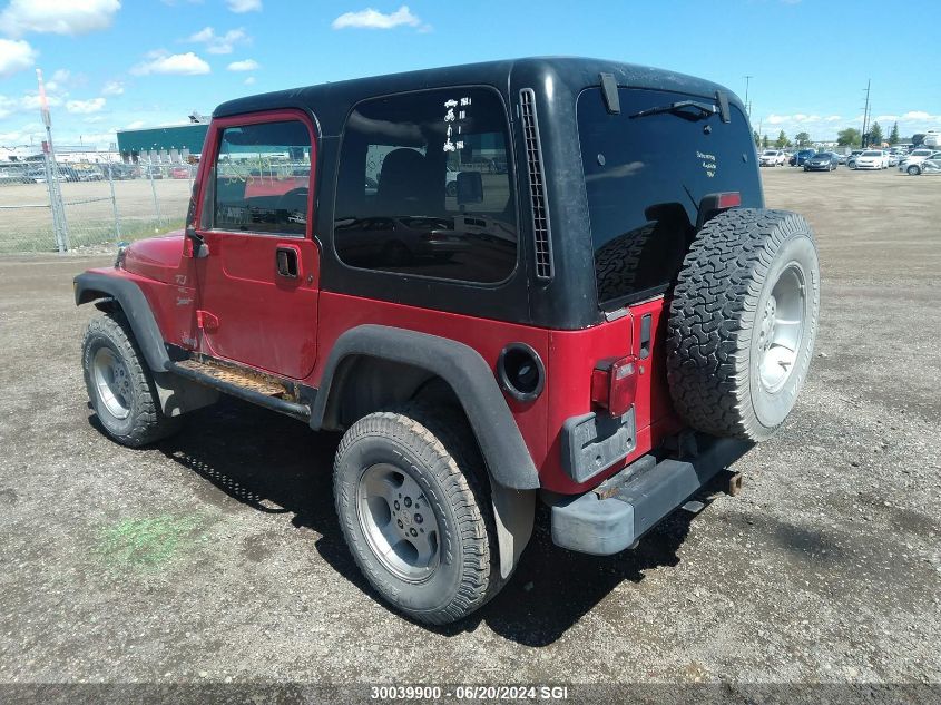 2000 Jeep Wrangler / Tj Sport VIN: 1J4FA49S5YP779220 Lot: 30039900