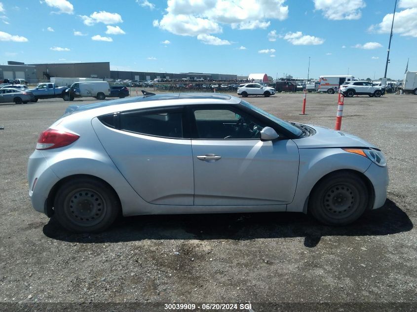 2012 Hyundai Veloster VIN: KMHTC6AD1CU040816 Lot: 30039909