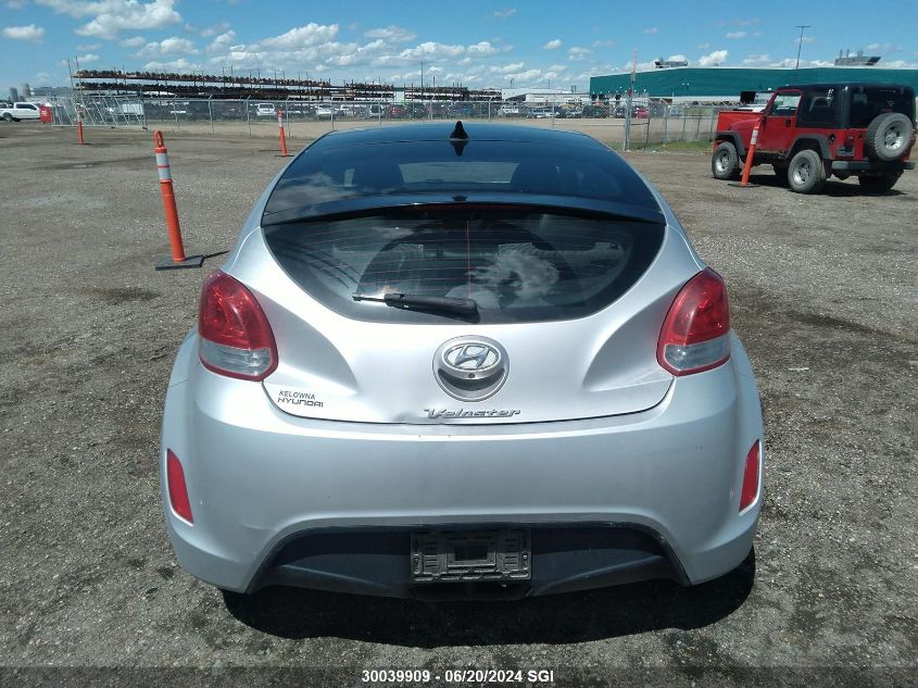 2012 Hyundai Veloster VIN: KMHTC6AD1CU040816 Lot: 30039909