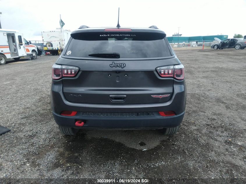 2018 Jeep Compass Trailhawk VIN: 3C4NJDDB6JT371805 Lot: 30039911