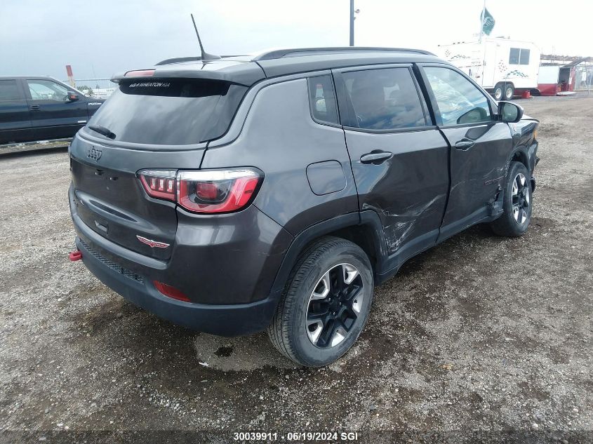 2018 Jeep Compass Trailhawk VIN: 3C4NJDDB6JT371805 Lot: 30039911