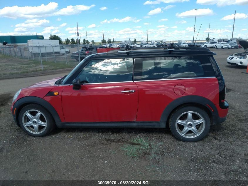 2010 Mini Cooper Clubman VIN: WMWML3C55ATX39069 Lot: 30039970