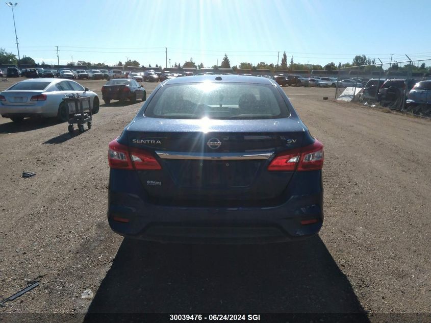 2019 Nissan Sentra S/Sv/Sr/Sl VIN: 3N1AB7AP5KY350089 Lot: 30039476