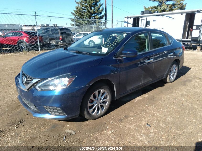 2019 Nissan Sentra S/Sv/Sr/Sl VIN: 3N1AB7AP5KY350089 Lot: 30039476