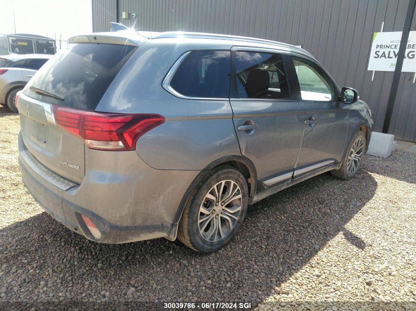 2017 Mitsubishi Outlander Es VIN: JA4AZ2A30HZ612473 Lot: 30039786