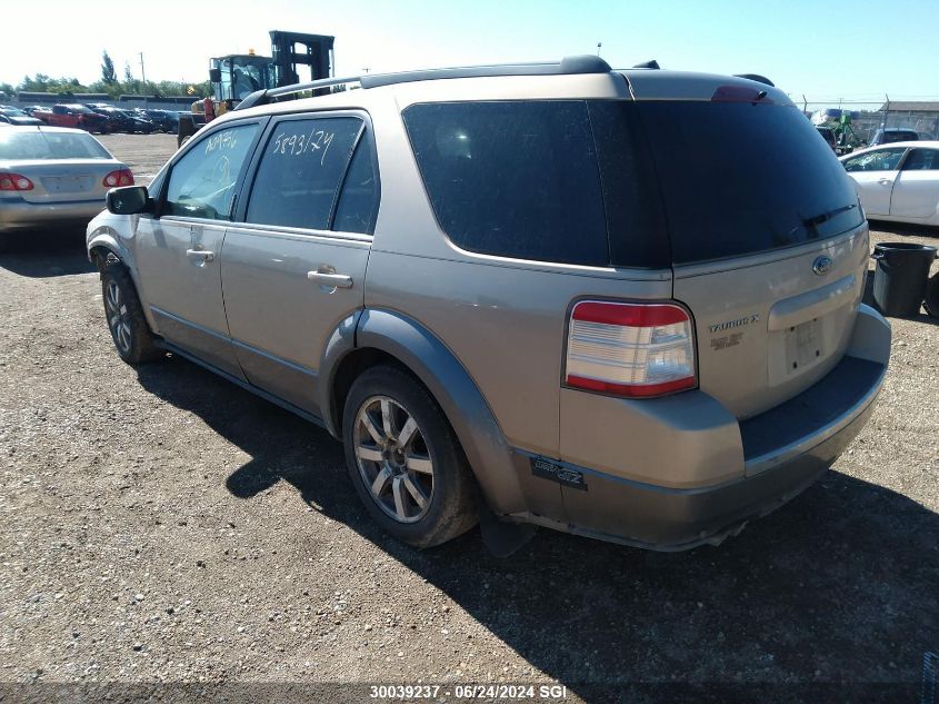 2008 Ford Taurus X Sel VIN: 1FMDK05W08GA09756 Lot: 30039237