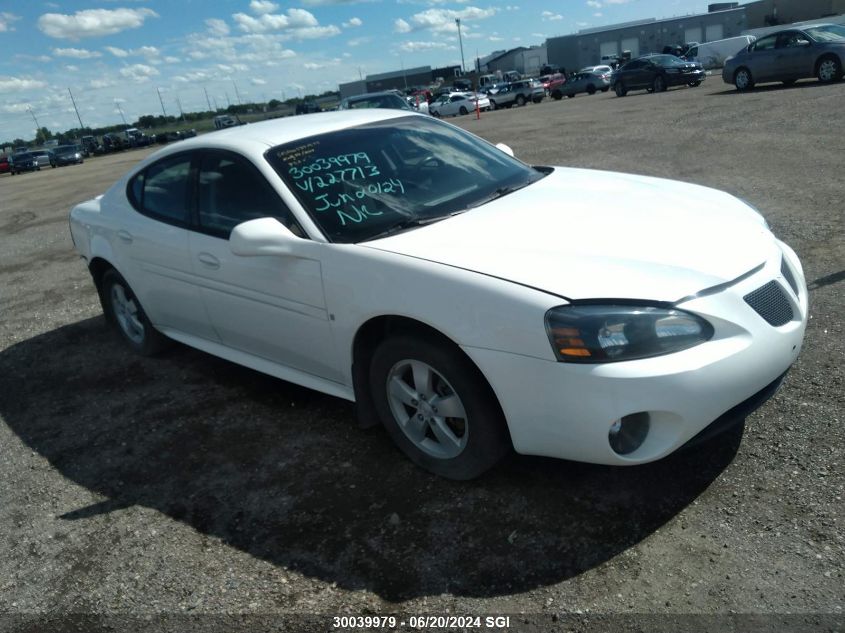 2007 Pontiac Grand Prix VIN: 2G2WP552871227713 Lot: 30039979