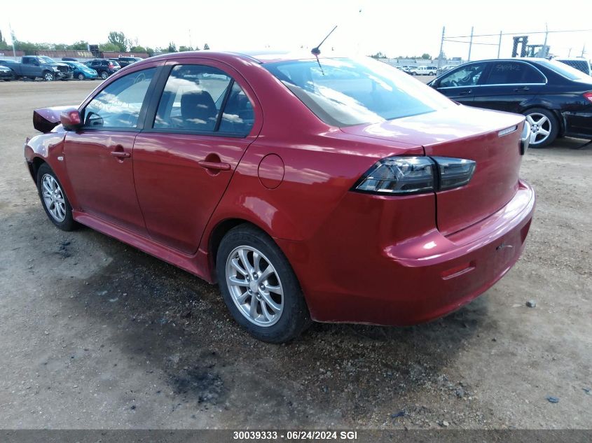 2013 Mitsubishi Lancer VIN: JA32U2FU6DU604541 Lot: 30039333