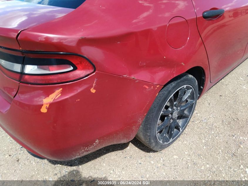 2013 Dodge Dart Se/Aero VIN: 1C3CDFAAXDD118491 Lot: 30039935