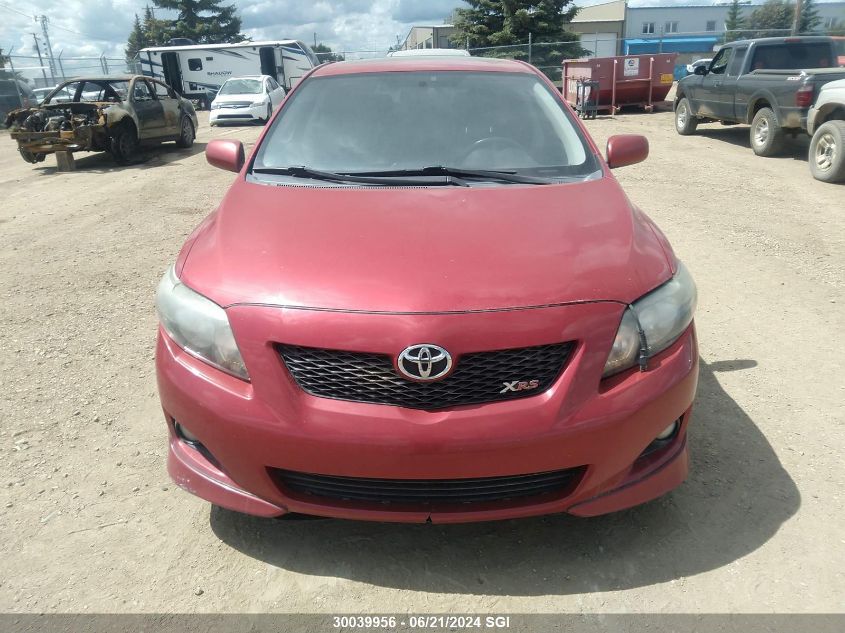 2010 Toyota Corolla Xrs VIN: 2T1BE4EE1AC031061 Lot: 30039956