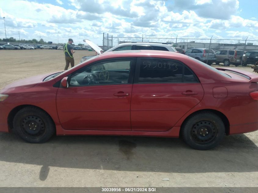 2010 Toyota Corolla Xrs VIN: 2T1BE4EE1AC031061 Lot: 30039956