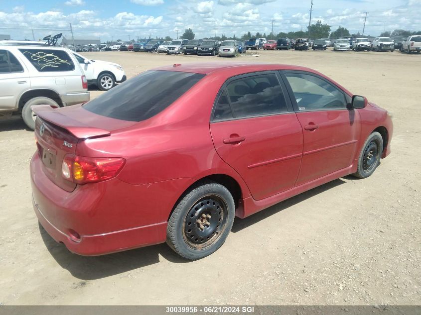 2010 Toyota Corolla Xrs VIN: 2T1BE4EE1AC031061 Lot: 30039956