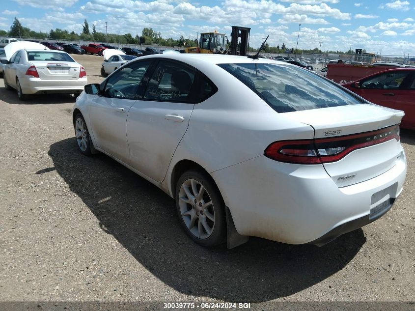 2013 Dodge Dart Sxt VIN: 1C3CDFBA2DD313578 Lot: 30039775