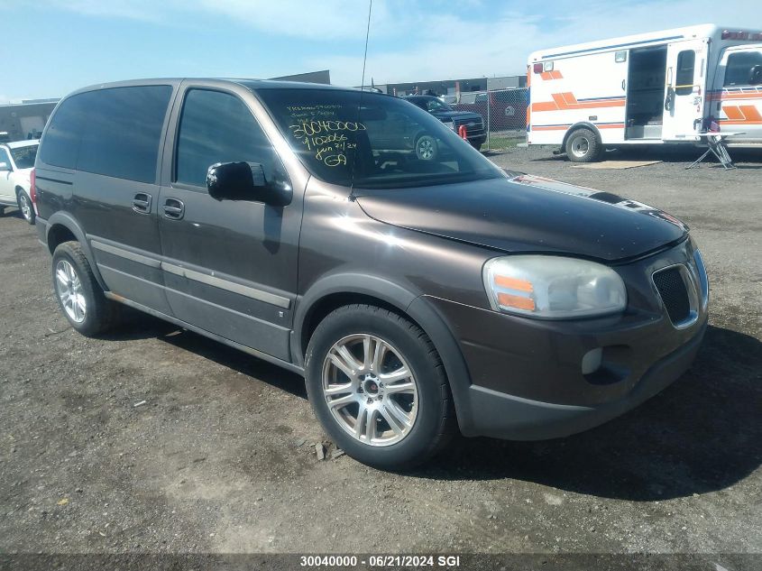 2009 Pontiac Montana Sv6 VIN: 1GMDU03179D102066 Lot: 30040000