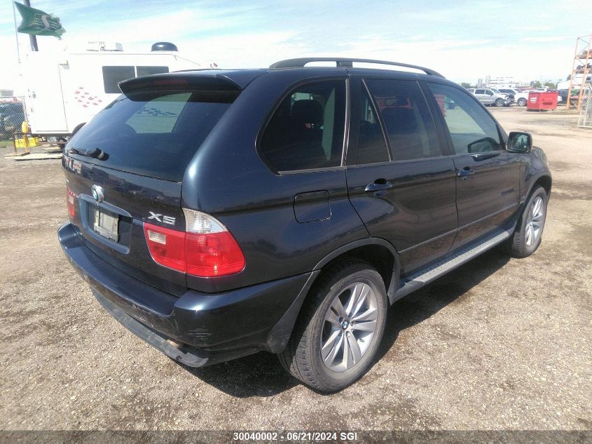 2006 BMW X5 3.0I VIN: 5UXFA13526LY43689 Lot: 30040002